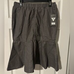 Elegant Gray Women's Skirt